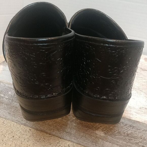 👍 Black Patterned Dansko Size 40.  A5 - Picture 6 of 9